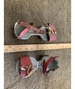 RARE Vintage Antique Metal  Roller Skates Clamp-On Leather Straps kids size - €56,06 EUR