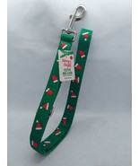 Merry &amp; Bright 4 Ft. Holiday Green Dog Leash Santa Hat &amp; Gloves - $10.79 CAD