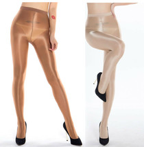 TWO OF 100D Shaping Socks Oil Socks Shiny Silk Stockings Pantyhose Dance Tights - £17.73 GBP