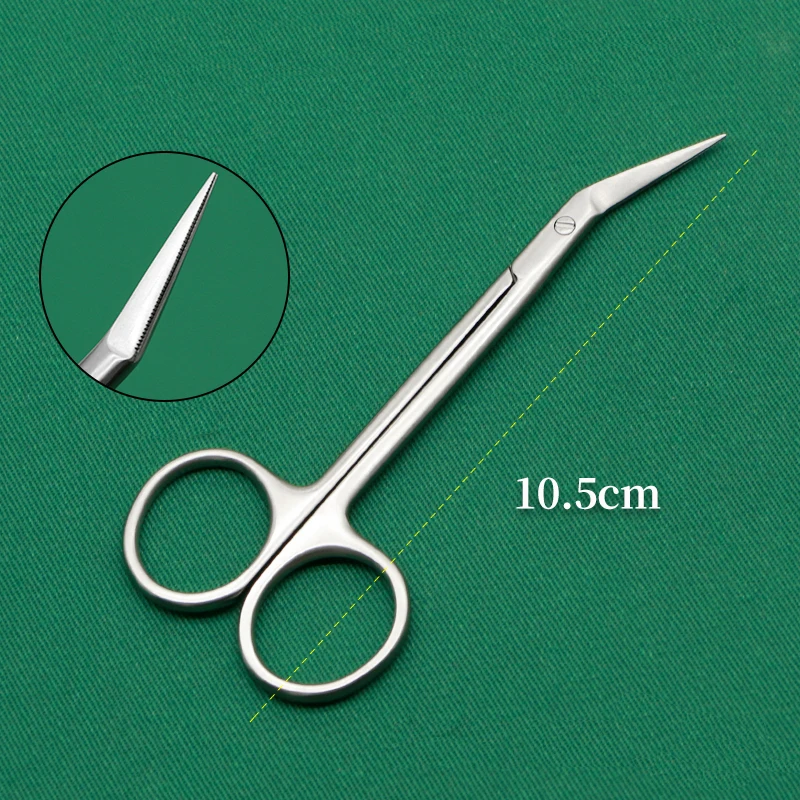 K cut nose septum scissors oblique mouth 45 scissors nose instrument frog mouth cut ear thumb200