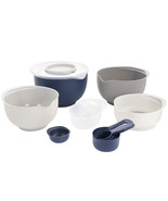 Oster All In One 12 Piece Plastic Baking Tool Set in Blue - $68.31 CAD