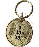 Engraved Sobriety Date Keychain Personalized This Day My New Life Began ... - £17.61 GBP
