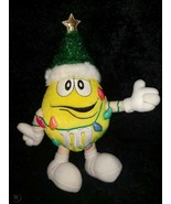 M&amp;M yellow 11&quot; Plush Christmas Collectible - £8.07 GBP