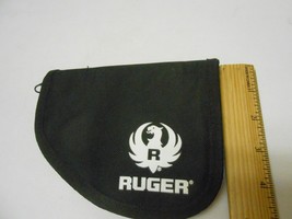 RUGER Black Zippered Storage Pouch Gun Holder Case Gift Idea  - £10.05 GBP