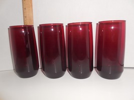 Anchor Hocking Royal Ruby: Newport  4-6&quot; (16 oz) Tumblers - $22.32