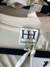 Haute Hippie Nude Shift Dress w/ Bib Necklace Style#HHSP10-2356 Size M $695 Nwt - £233.63 GBP