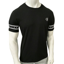 Nwt Calvin Klein Msrp $59.99 Men&#39;s Black Crew Neck Short Sleeve T-SHIRT Size S - £19.41 GBP