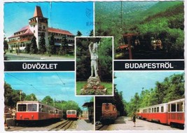 Hungary Postcard Budapest Udvozlet Budapestrol - £2.32 GBP