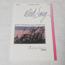 Wind Song Songbook SATB Gentle Praise Collection by Phil &amp; Lynne Brower - $20.98