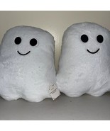 LOT OF TWO Bullseye&#39;s Playground Halloween Ghost Plush Pillow 14&quot;x12&quot; - $369.56 MXN