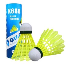 5 s QIAO nylon badminton endurance  training competition plastic ball K680 yello - £130.97 GBP