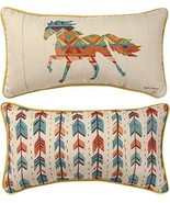 Manual Woodworkers SHSVHR Southwestern Vibes Horse Throw Pillow, 17 x 9 ... - $489.31 MXN