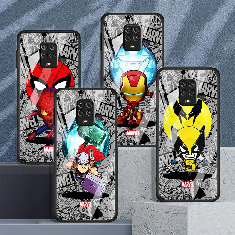 Avengers venom Spider man Case for Xiaomi Redmi Note 9S 7 9 12 Pro 10S 10 Pro 8 - $11.22 - $12.49