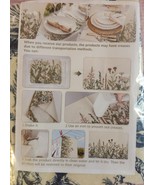 Toile Table Runner Blue and Cream French Decor 13x72&quot; - $14.25