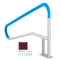 VEVOR Pool Handrail, 54 x 36 inch Pool Railing, Stainless Steel with Bas... - $231.99