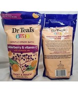 (2) Dr Teal&#39;s Kids Pure Epsom Salt Soak Elderberry Vitamin C &amp; Essential... - £22.88 GBP