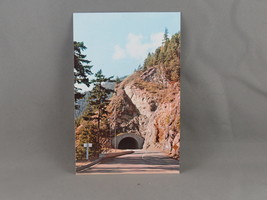 Vintage Postcard - Tunnel of Hurricane Ridge Road - National Park Commision - £11.71 GBP