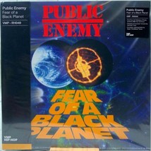 Public Enemy Fear Of A Black Planet Blue Swirl 2LP Vinyl Me Please VMP R... - £45.66 GBP