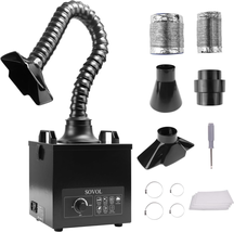 Sovol Solder Fume Extractor, 100W Suction Smoke Absorber Remover with Ai... - $417.54