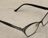 Tura Cat Eye Black Rhinestone Glasses Estate Find w/ 50W 16H prescriptio... - $61.70