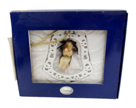 2002 Goebel Ornament Hanging Angel in Bell Frame Magical Christmas 2002 NEW  - £8.96 GBP