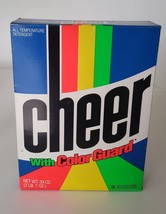 Vintage 1988 Cheer All Temperature Laundry Detergent 39 Oz Sealed Movie Prop - £59.71 GBP