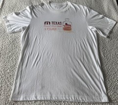 Travis Mathew Texas Doen&#39;t Wait....Graphic Men&#39;s White 100%Cotton T-shir... - $25.98