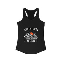 Women&#39;s Racerback Tank Top: Adventure Quote Print, Slim Fit, Sporty &amp; Li... - £20.58 GBP+