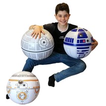 Large Play Balls Set Of 3 - Fun Indoor And Outdoor Gift - Can Use For Pl... - £27.16 GBP