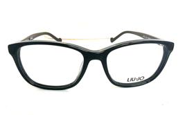 New LIU JO LJ 2643 LJ64321 Ebony 53mm Rx-able Women&#39;s Eyeglasses Frame - £55.22 GBP