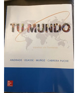 McGraw Hill  Tu Mundo Espanol Sin Fronteras Spanish Textbook - $486.38 MXN