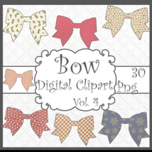 Bow Digital Clipart Vol. 4 - £0.99 GBP