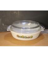 Lid (only)  Fits  Anchor Hocking Fire King #433  1.5QT casserole dish - $22.77