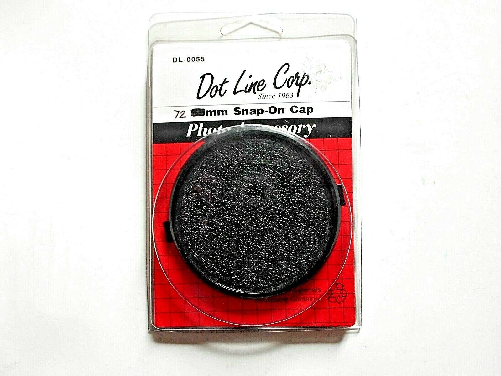 Dot Line &amp; Photoco 72mm Snap-On Lens Caps - $7.91