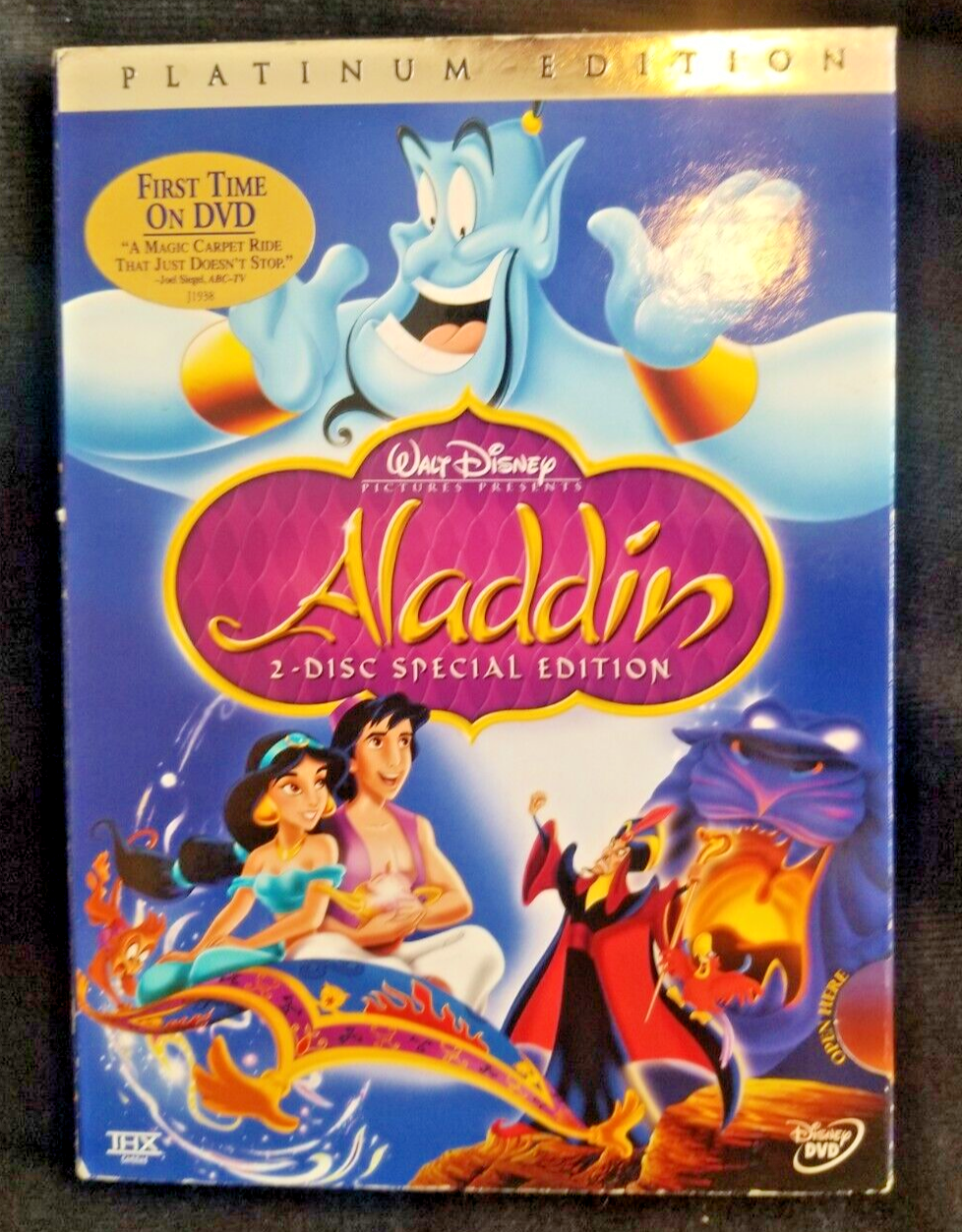 Aladdin DVD, 2004, 2-Disc Set, Special Edition - Platinum Edition - Disney - £15.49 GBP