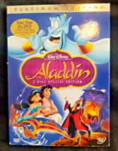 Aladdin DVD, 2004, 2-Disc Set, Special Edition - Platinum Edition - Disney - £15.57 GBP