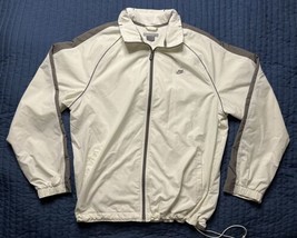 Nike Light Weight Full Zip Track Jacket Men’s Size 2XL XXL White - $24.75