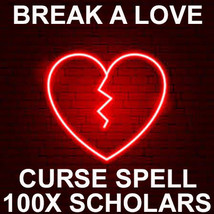 BREAK LOVE CURSE EXTREME 100x  SCHOLARS WORKS CEREMONY MAGICK 99 yr Witch Cassia - $40.97 CAD