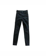 American Eagle Next Level Stretch Black Skinny Jeans Size 2 Short Womens... - $204.93 MXN