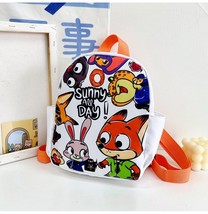 Cartoon Animal Pattern Children&#39;s Backpacks Fashion Trendy Kids Bag Baby Boys Gi - £17.87 GBP