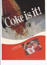 1982 Coca Cola Soda Print Ad Vintage baseball 8.5&quot; x 11&quot; - £15.07 GBP