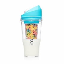 The CrunchCup XL - A Portable Cereal Cup  -  Blue - £19.43 GBP