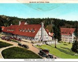 Paradise Inn Mount Rainier National Park WA Washington UNP WB Postcard L8 - $3.91