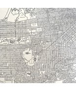 San Francisco City Map 1935 California Antique Atlas Street View 14 x 11... - $39.99