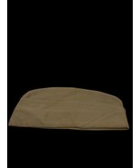 WWII US Army Military Uniform Garrison Hat Summer Cap Tan 1942 7 3/8 Vin... - $875.15 MXN