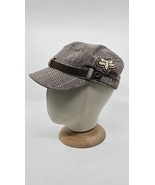 Fox Riders Co. Racing/Cabbie/News Boy Hat Brown/Beige Tweed/Faux Leather... - €23,30 EUR