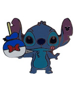 Disney Lilo &amp; Stitch SDR Trading Fun Day Stitch &amp; Donald Apple Hidden Mi... - £20.19 GBP