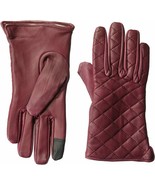 Dwellbee Women&#39;s Leather Quilted StitchWinter Gloves, GL525, Medium, Bur... - $19.13 CAD
