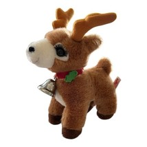 Vintage Russ Starlight Reindeer 10in Plush Eyelash Christmas Stuffed Ani... - $12.75