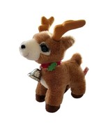Vintage Russ Starlight Reindeer 10in Plush Eyelash Christmas Stuffed Ani... - $17.45 CAD